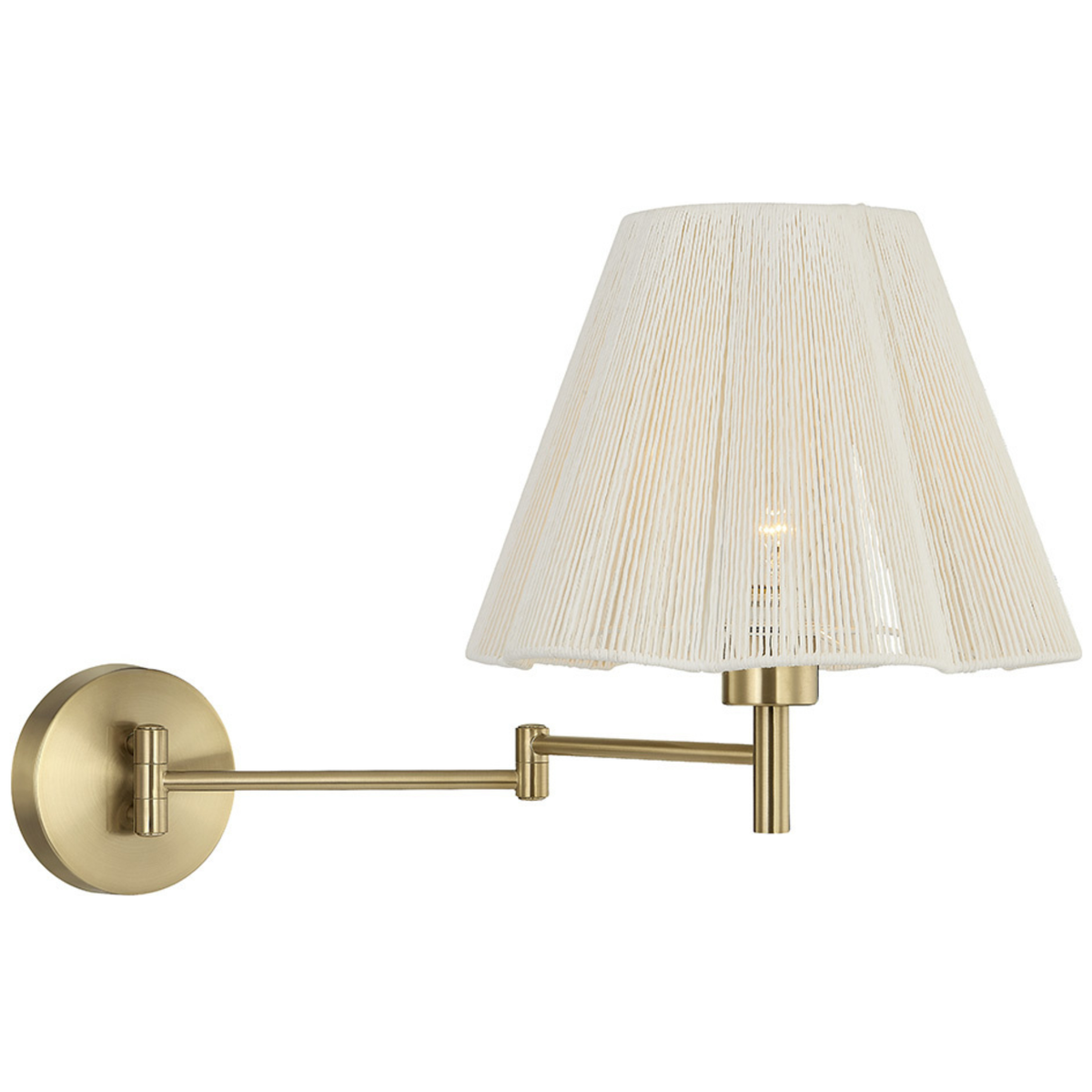 Rosa 1-Light Adjustable Arm Wall Sconce