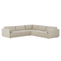 Toland 3-Piece Sectional [in Palma Cream]