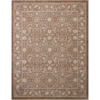 Doris (Chris Loves Julia × Loloi) DRS-02 Rug [Tobacco/Ivory]