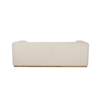 Ricciardo 3-Seater Sofa [Cream Boucle]