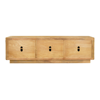 Valterra 6-Door Media Console /w Travertine