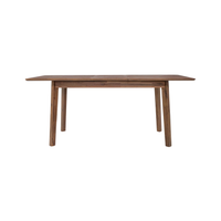 Gia Small Extension Dining Table [55 to 71" - Warm Pecan]