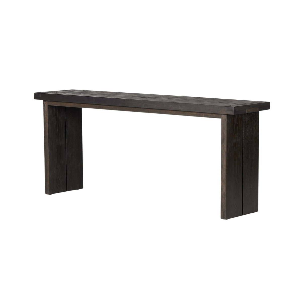Warby Console Table [Worn Black]