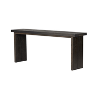 Warby Console Table [Worn Black]