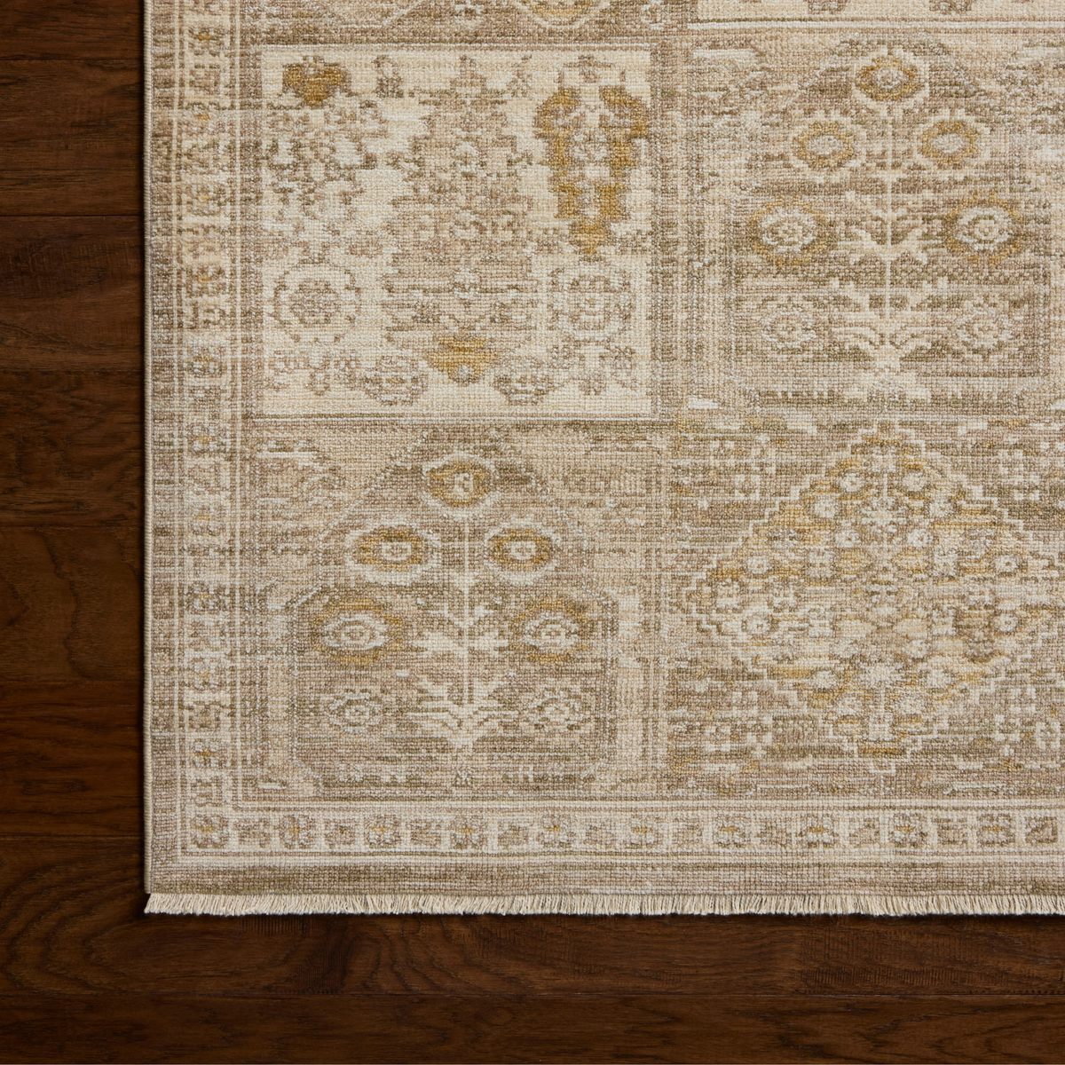 Elora ELR-07 Rug [Mushroom/Ochre]