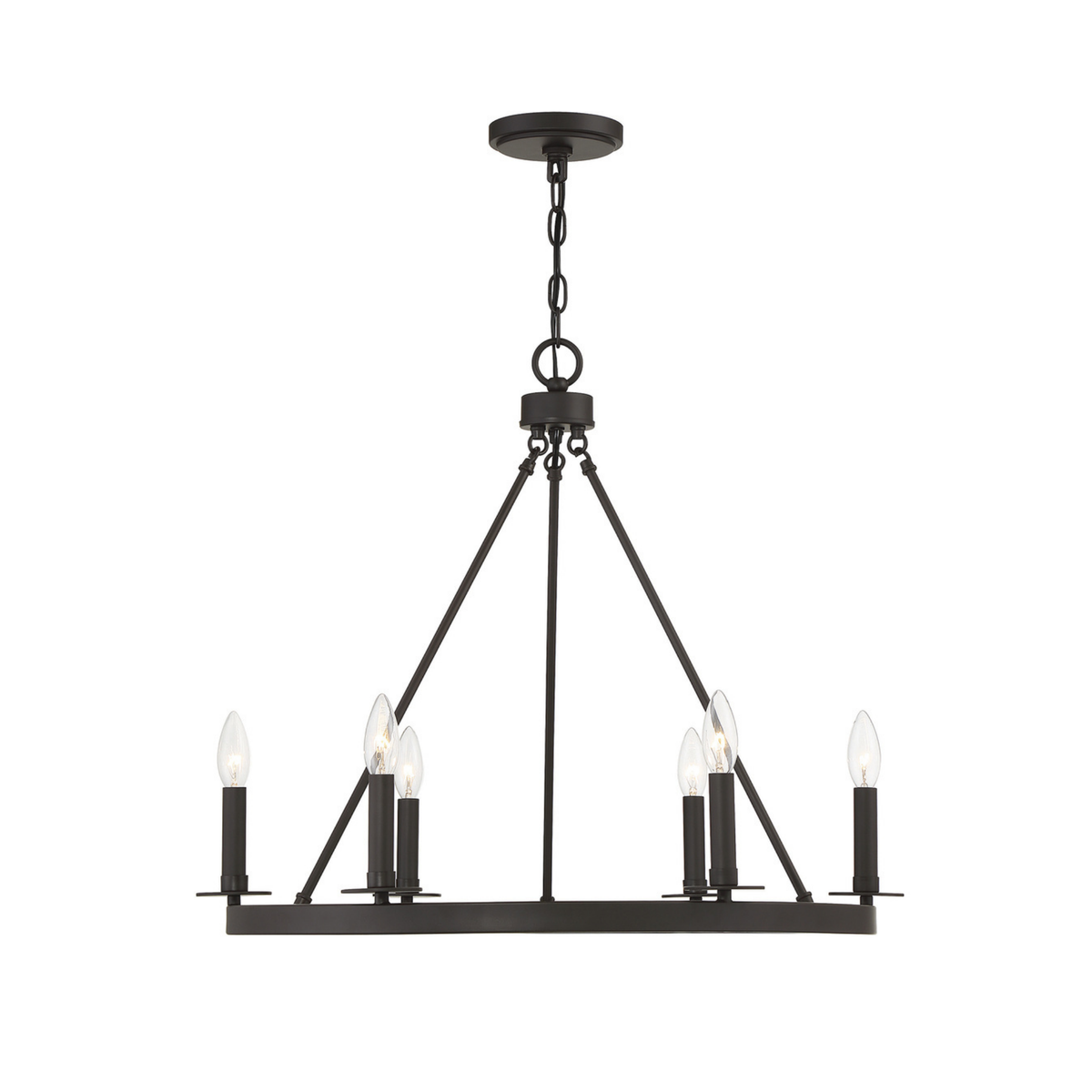 6 Light Chandelier