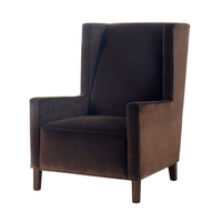 Savita Wing Chair [Performance Surrey Cocoa]