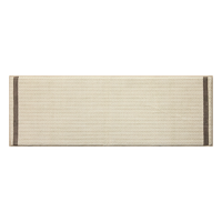 Marvin (Chris Loves Julia × Loloi) MRV-01 Bath Mat [Ivory/Charcoal]