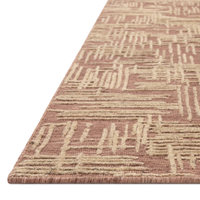 Woodriff WDR-01 Rug [Brick/Natural]