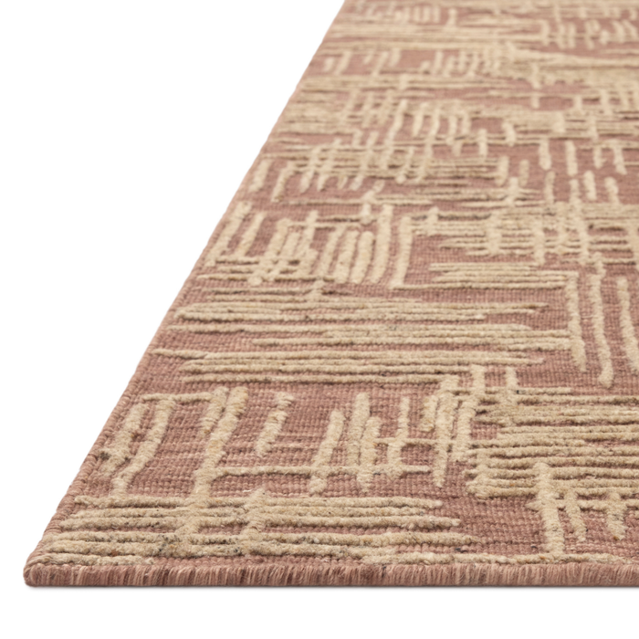 Woodriff WDR-01 Rug [Brick/Natural]