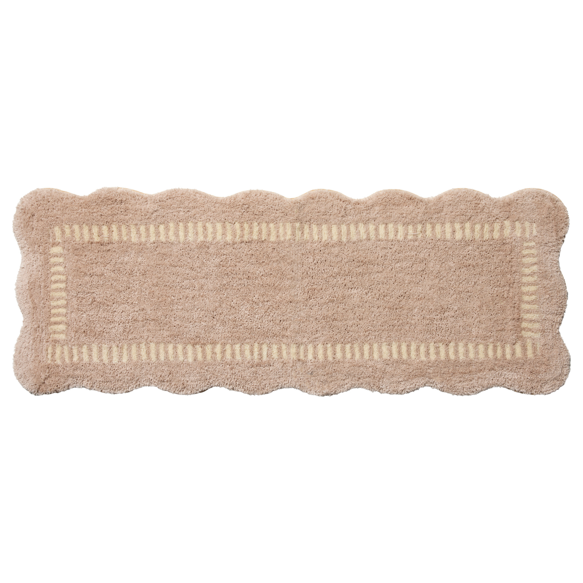 Valerie (Chris Loves Julia × Loloi) VLR-01 Bath Mat [Blush/Ivory]