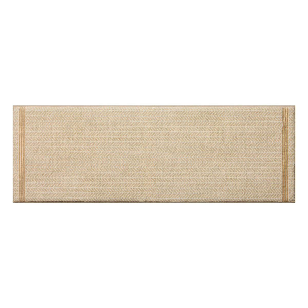 Marvin (Chris Loves Julia × Loloi) MRV-01 Bath Mat [Wheat/Ivory]