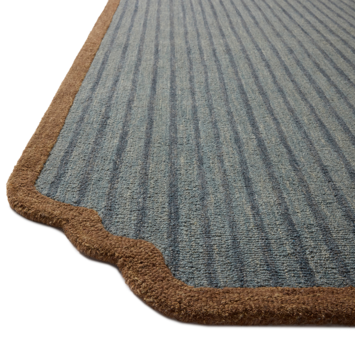 Emmeline (Chris Loves Julia × Loloi) EML-01 Rug [Denim/Bronze]