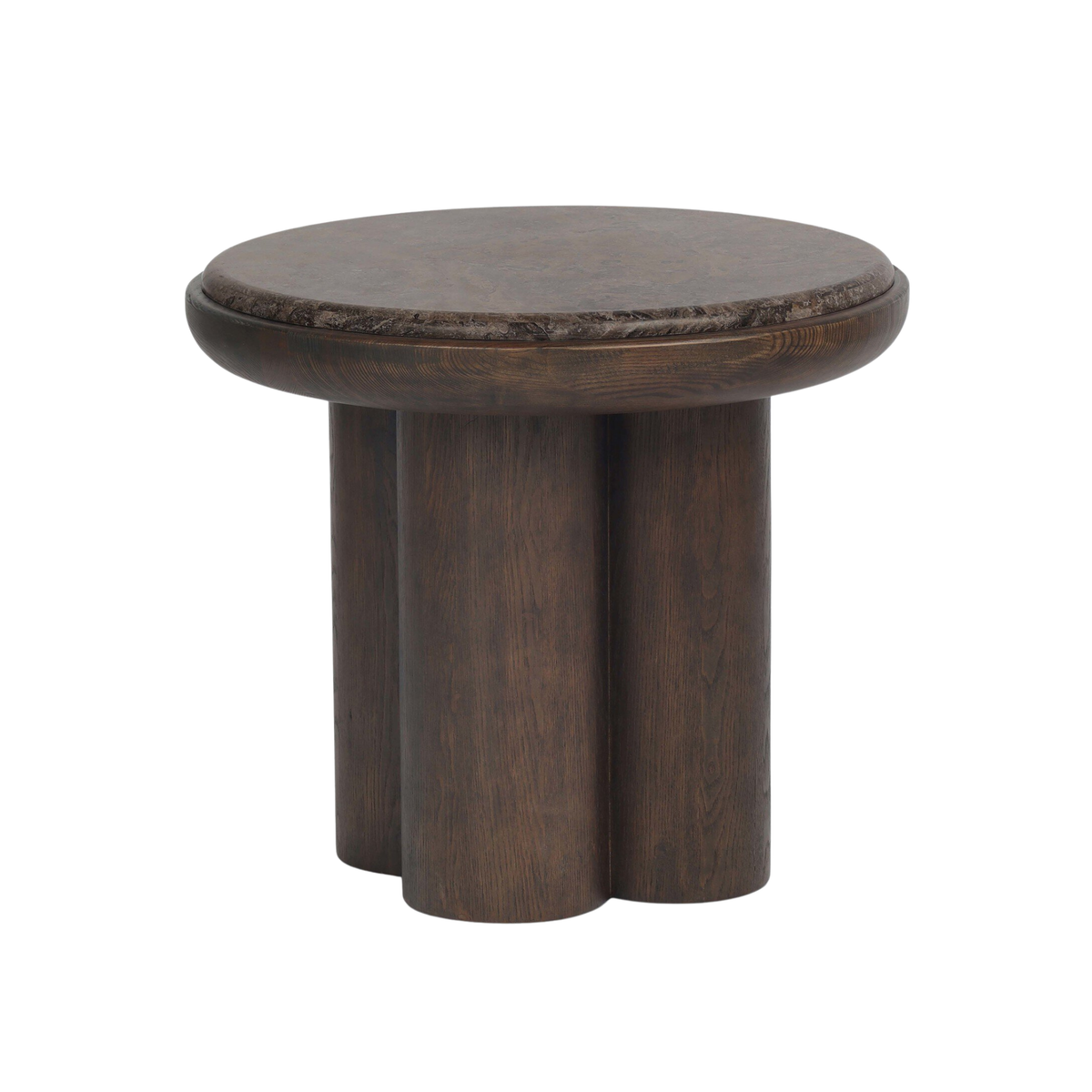 Zeke End Table [w/ Marble Top]