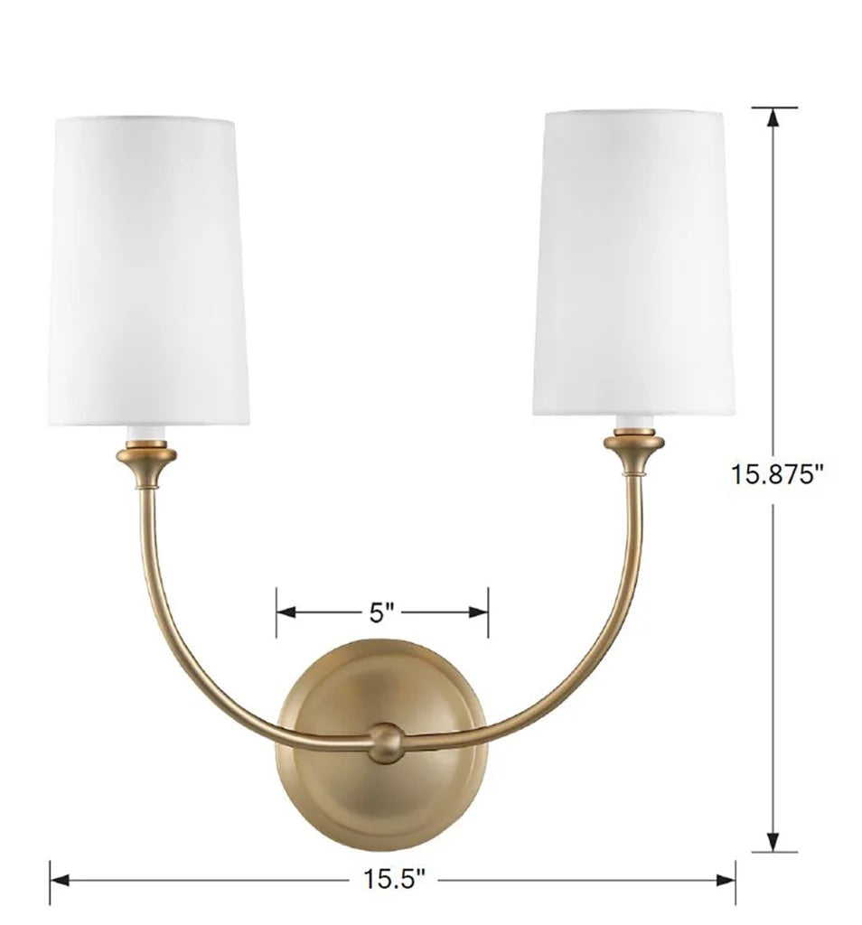 Libby Langdon Sylvan 2 Light Sconce