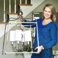 Libby Langdon Sylvan 4 Light Lantern Chandelier