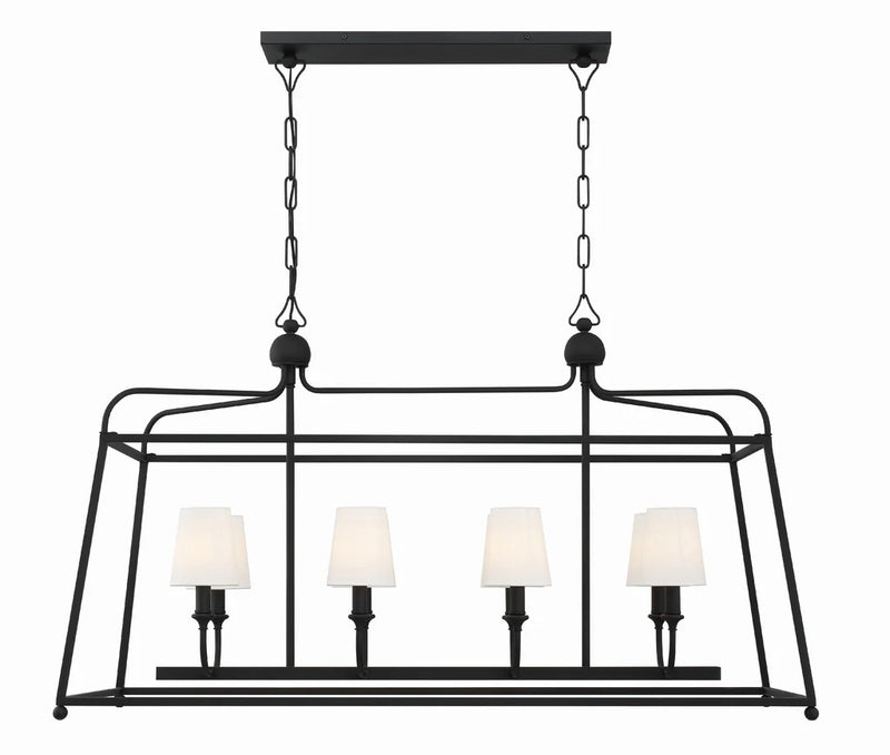 Libby Langdon Sylvan 8 Light Linear Chandelier