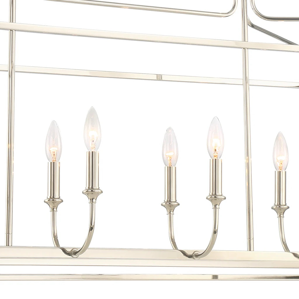 Libby Langdon Sylvan 8 Light Linear Chandelier