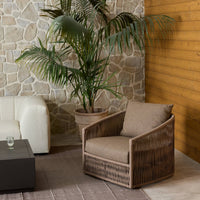 Porto Outdoor Swivel Chair