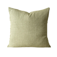 Lina Linen Pillow Olive 24x24