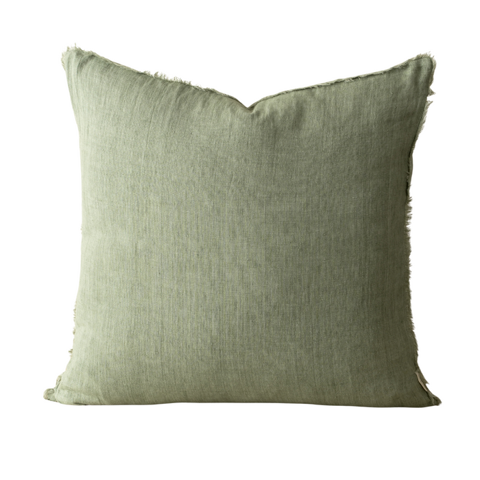 Lina Linen Pillow Cover Laurel