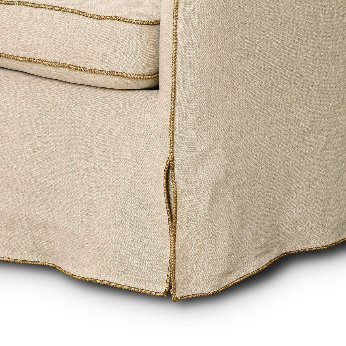 Della Slipcover Swivel Chair