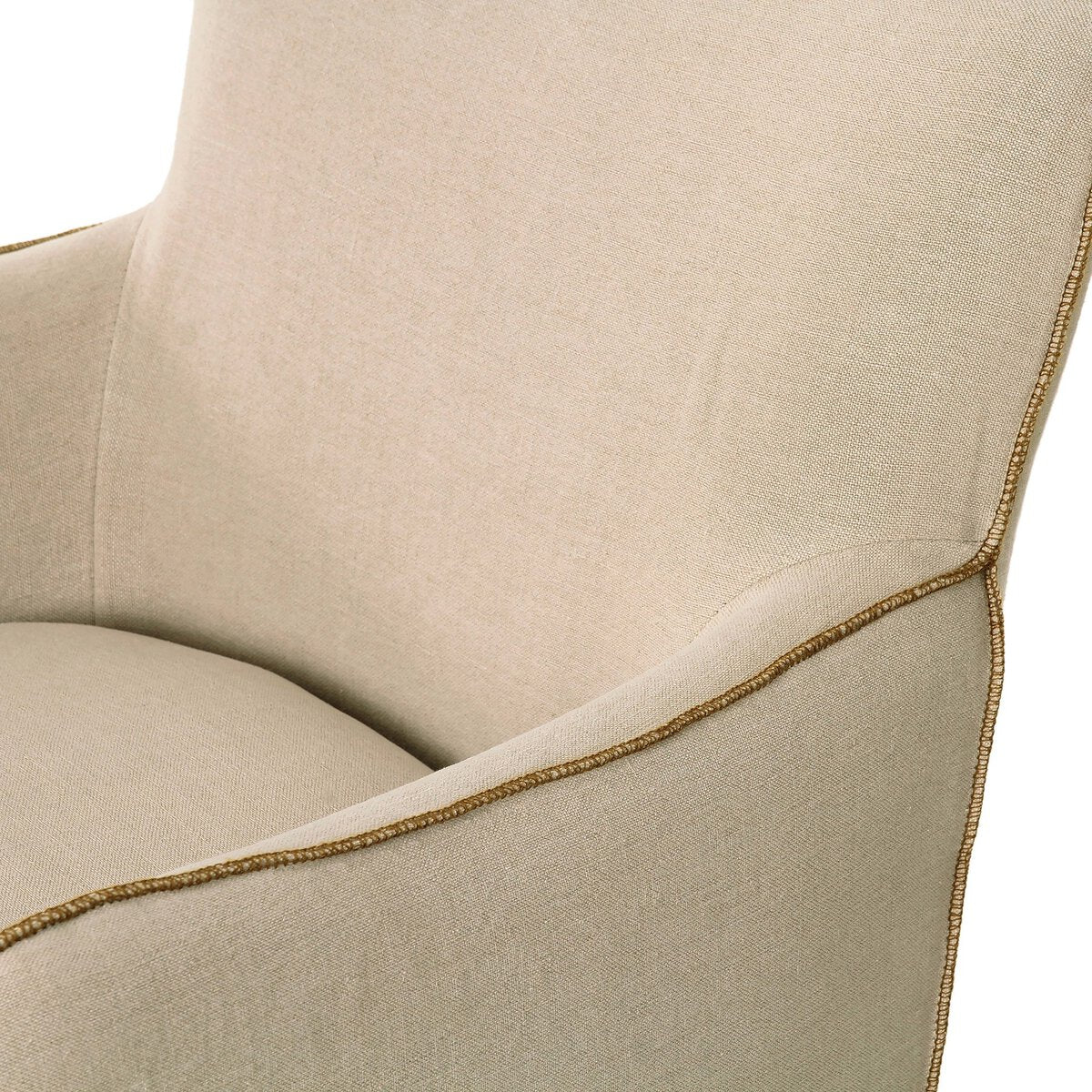 Della Slipcover Swivel Chair