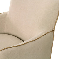 Della Slipcover Swivel Chair