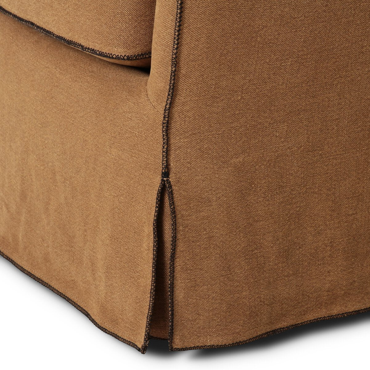 Della Slipcover Swivel Chair