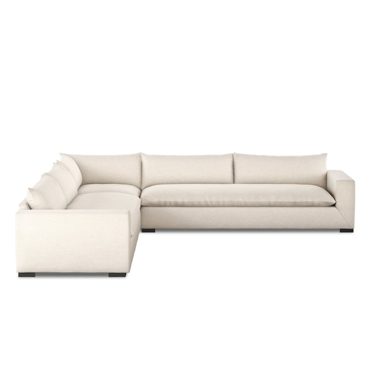 Grady 3 Piece Sectional With Arms