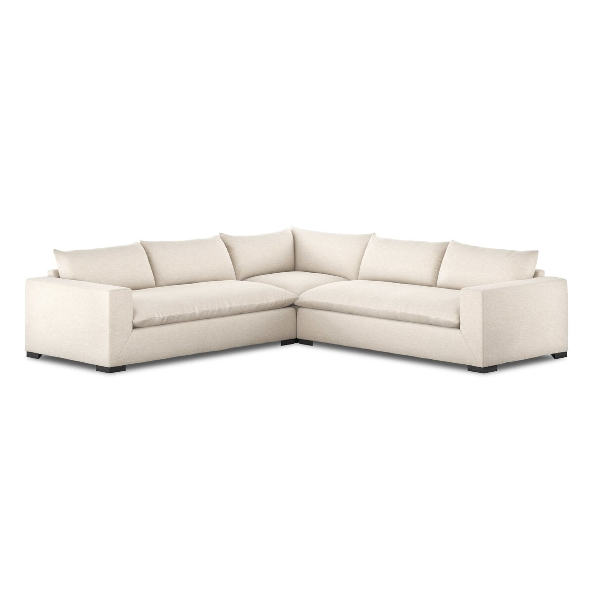 Grady 3 Piece Sectional With Arms