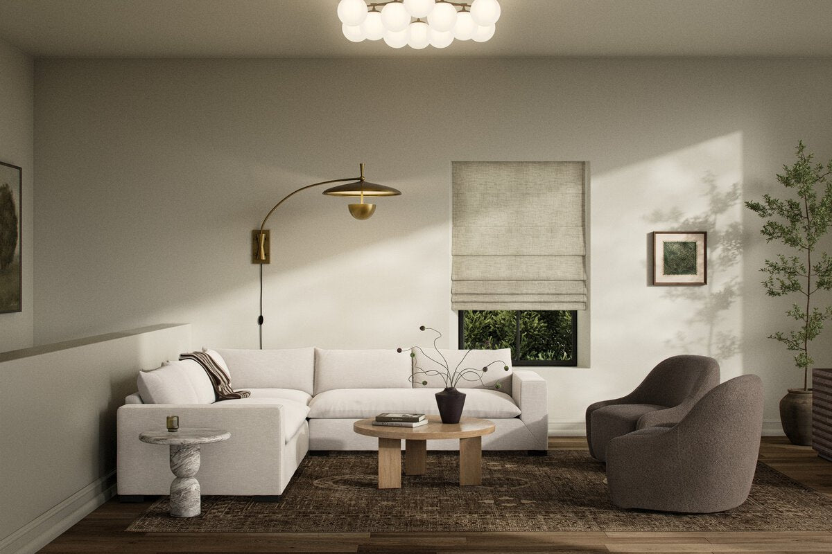 Grady 3 Piece Sectional With Arms