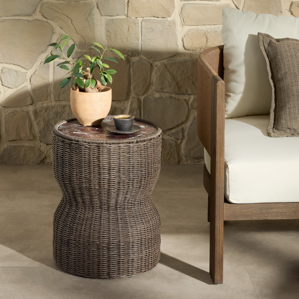 Brixby Outdoor End Table