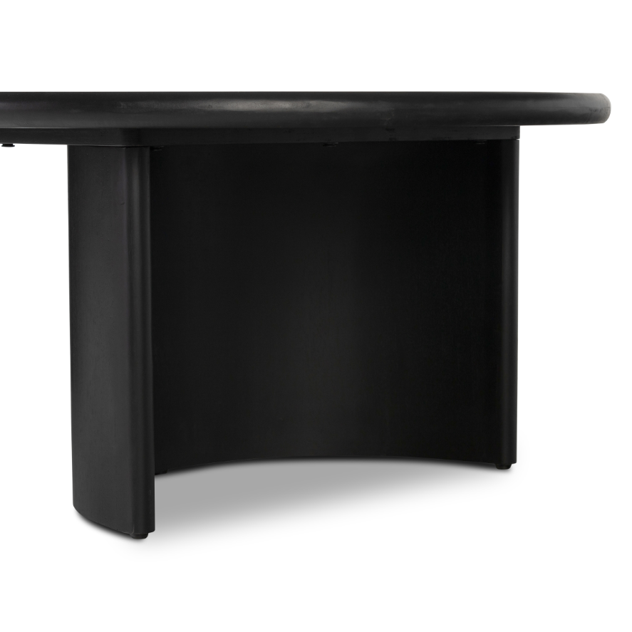 Paxton Large Coffee Table - Aged Black