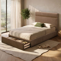 Aniza Queen Platform Bed [/w Drawer]