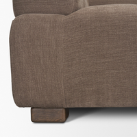 Warner Channel 2-Piece Sofa Set [Brown]