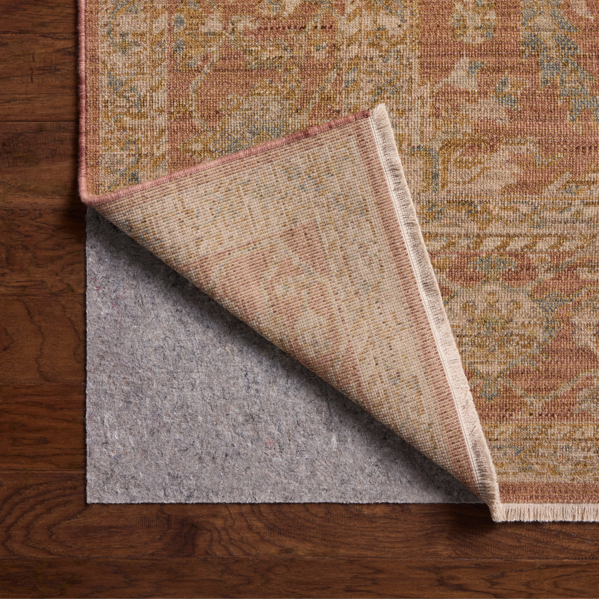 Reign REN-07 Rug [Terracotta/Sky]