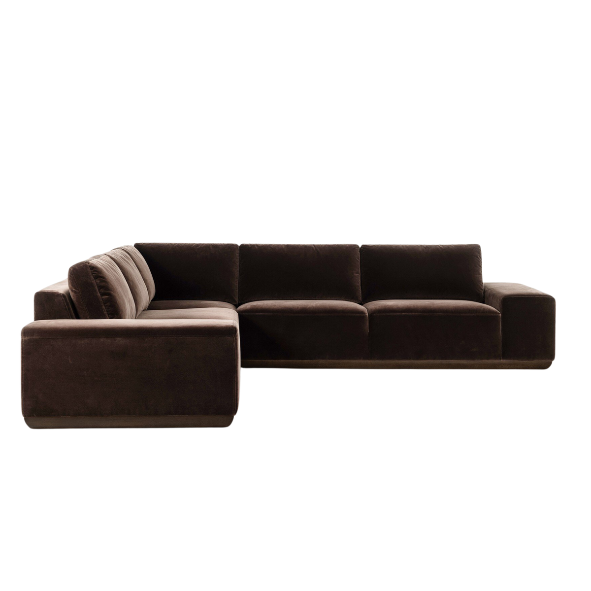 Isaiah 3-Piece Sectional [Surrey Cocoa Performance Fabric]