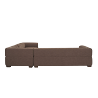 Warner Channel Small 3-PC Sectional [Brown]