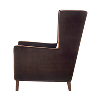 Savita Wing Chair [Performance Surrey Cocoa]