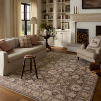 Doris (Chris Loves Julia × Loloi) DRS-05 Rug [Granite/Clay]