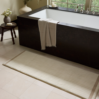 Marvin (Chris Loves Julia × Loloi) MRV-01 Bath Mat [Ivory/Neutral]