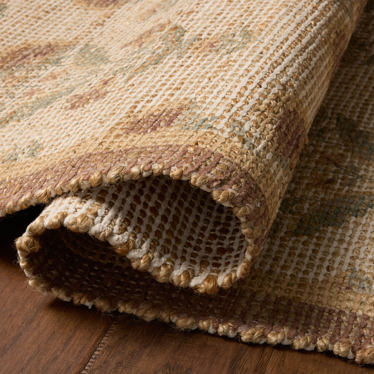 Rue (Chris Loves Julia × Loloi) RUE-01 Rug [Wheat/Sage]
