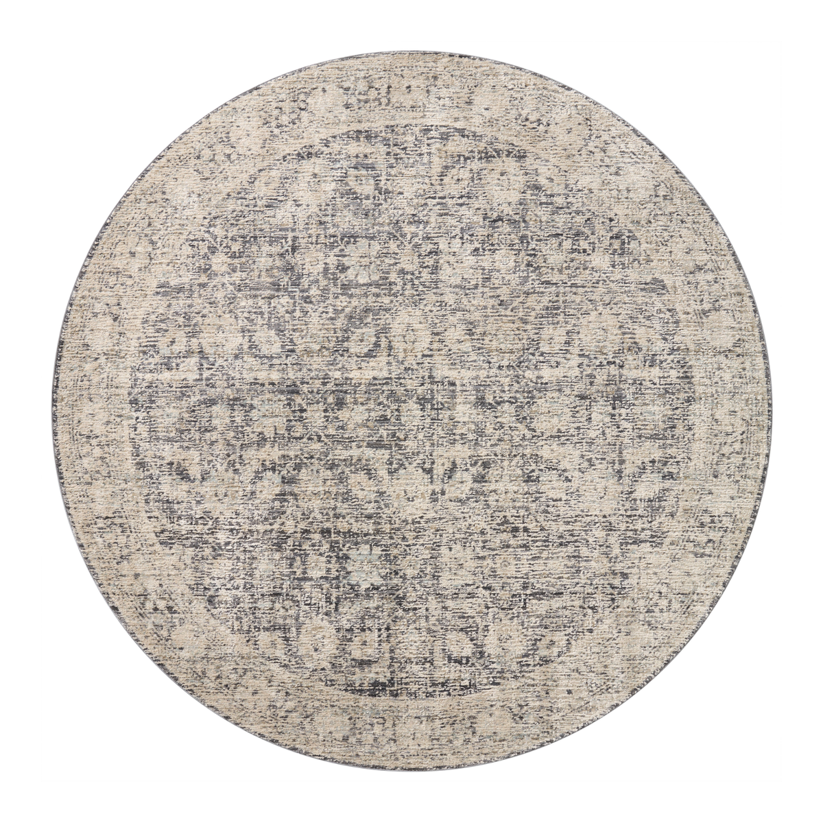 Alie (Amber Lewis × Loloi) ALE-05 Rug [Charcoal/Beige]