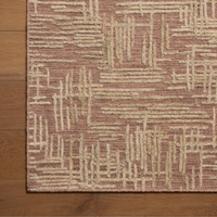 Woodriff WDR-01 Rug [Brick/Natural]