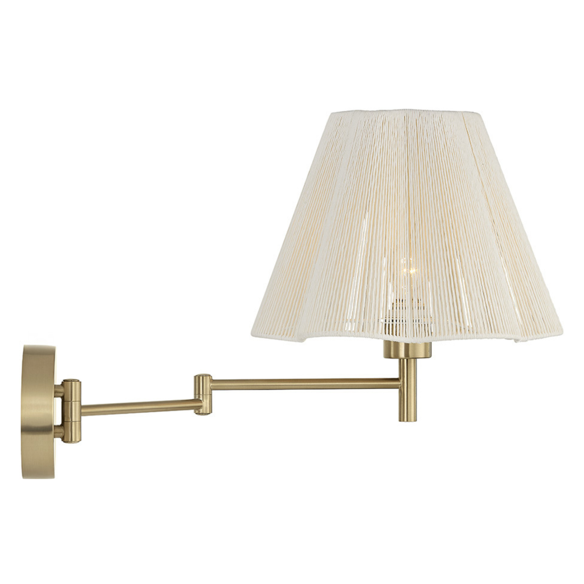 Rosa 1-Light Adjustable Arm Wall Sconce