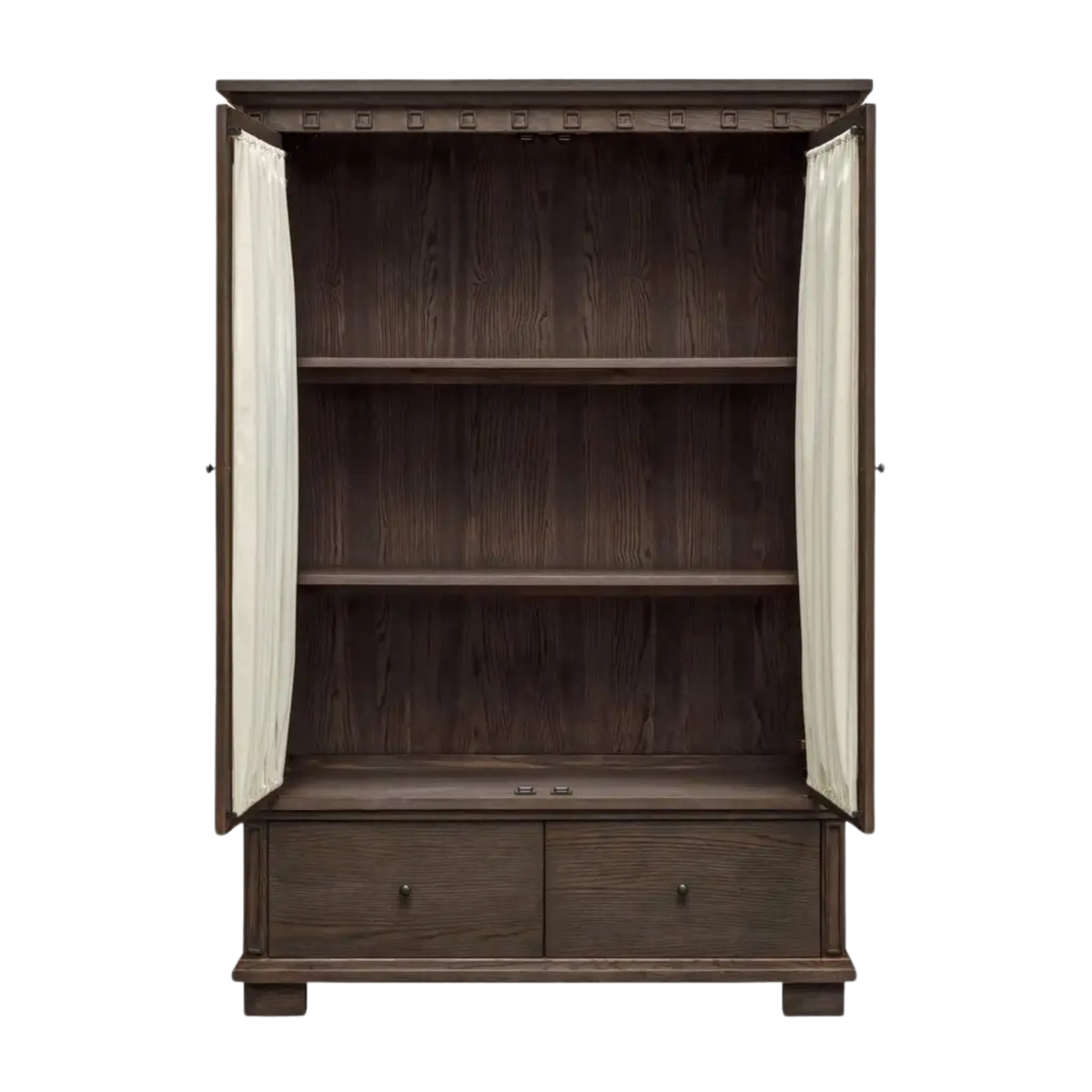 Lissie Tall Cabinet [in Dark Brown]