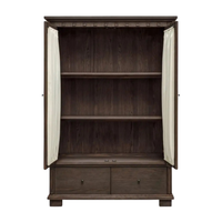 Lissie Tall Cabinet [in Dark Brown]