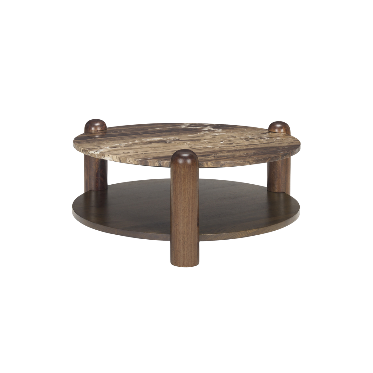 Jovia Marble-Top Coffee Table
