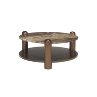 Jovia Marble-Top Coffee Table